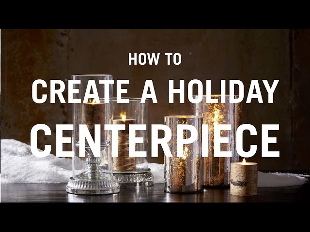 How to Create a Holiday Centerpiece