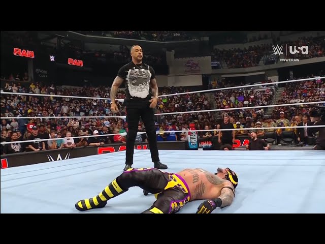 Damian Priest attacks Rey Mysterio - WWE RAW 5/27/2024