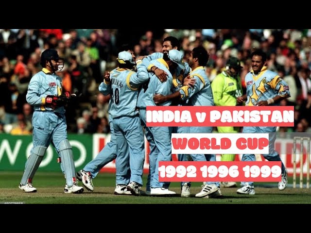 Story of India vs Pakistan in World Cup matches || 1992 || 1996 || 1999 ||