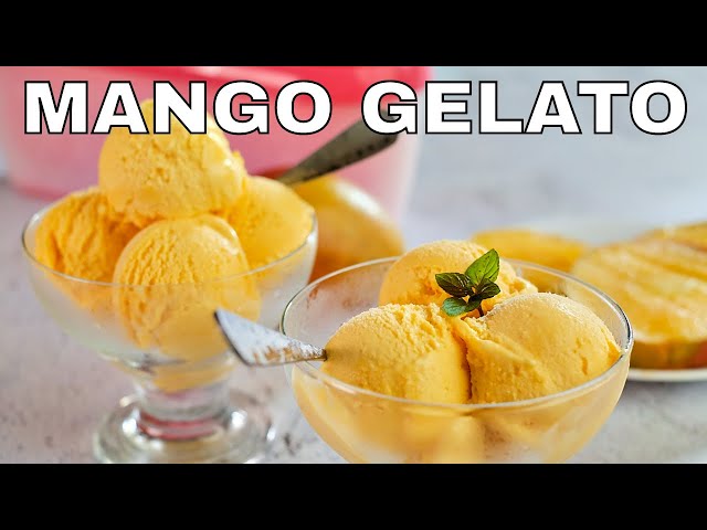 Mango Gelato | Mango Ice Cream
