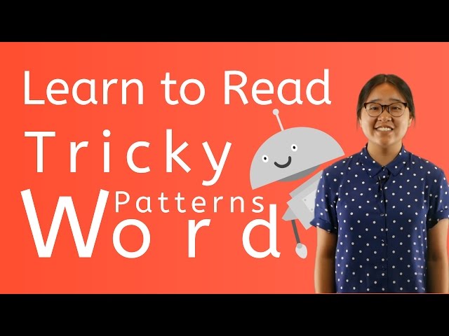 How to Read Tricky Word Patterns