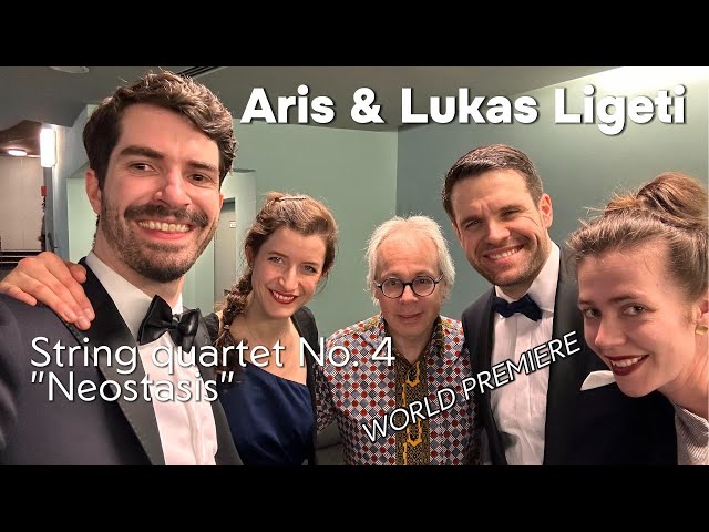 Lukas Ligeti: Neostasis - Aris Quartett World Premiere