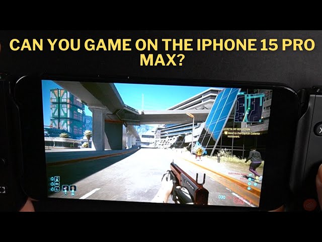 iPhone 15 Pro Max a Gaming Console in your pocket