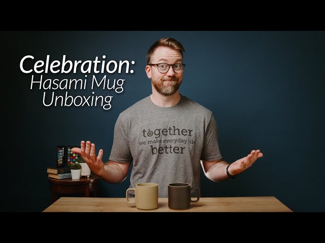 Celebration: Unboxing Hasami Coffee Mug