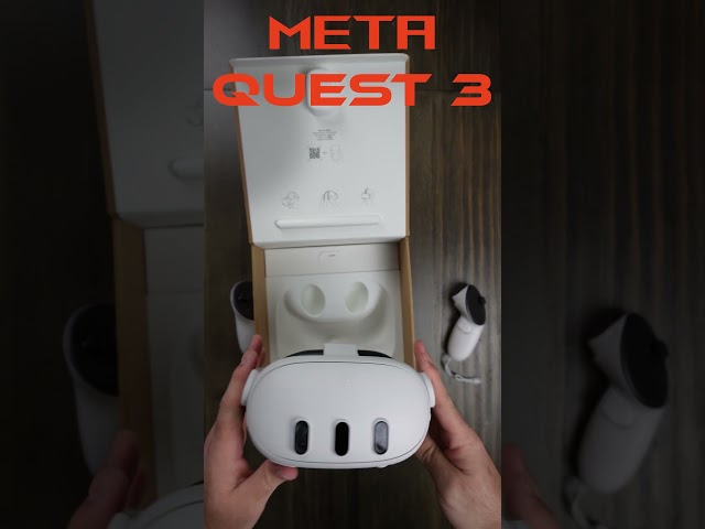 Meta Quest 3 Unboxing Short 2  #gaming #meta #pcgaming