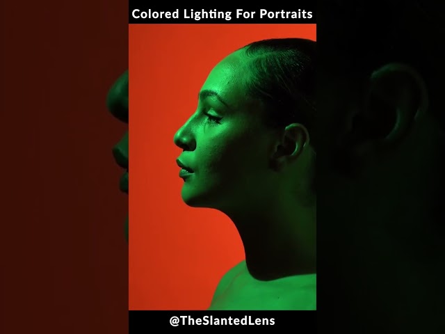 Colored Lighting for Portraits