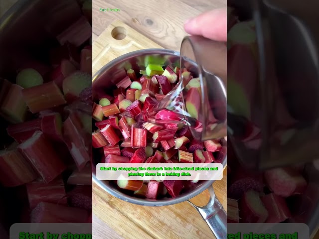 How To Make Mary Berry Rhubarb Crumble Recipe