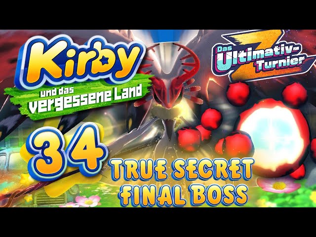 KIRBY UND DAS VERGESSENE LAND ⭐ #34: Chaos Elfilis | True Secret Final Boss | Ultimativ-Turnier Z