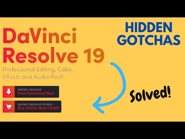 DaVinci Resolve 19 Studio Installation Struggle: Why You Might Get 18 Instead (and How to Fix It!)