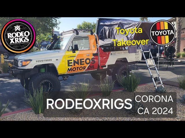Toyota Takeover @ RodeoXRigs show in Corona California