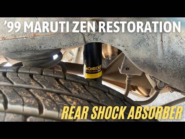 99 Maruti Zen Restoration - Rear Shock Absorbers