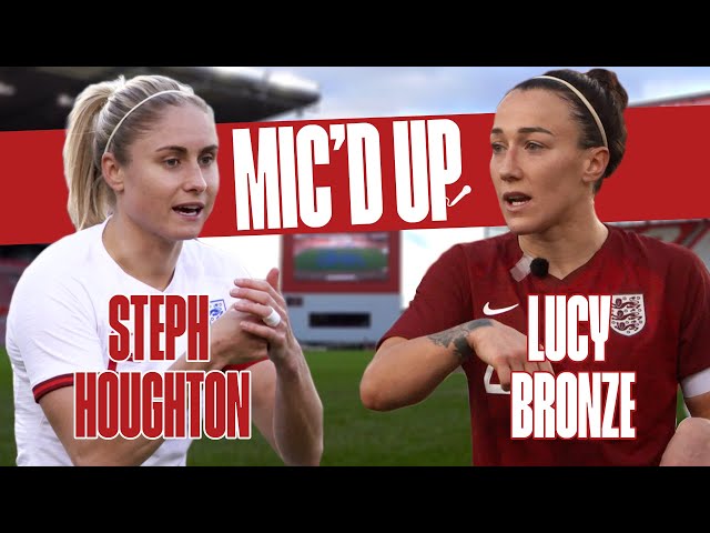 "That is why we can win the Euros!" | Houghton and Bronze Mic'd Up for England v England | Lionesses