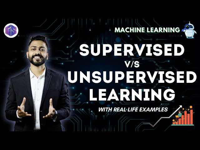 Supervised vs Unsupervised learning with real life example