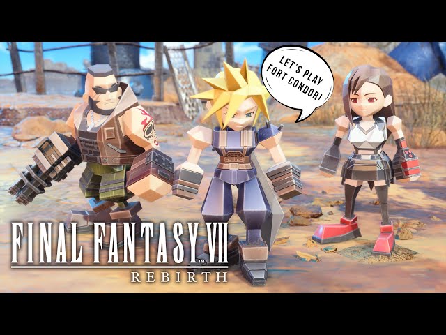 How to beat the 4th Fort Condor level in Final Fantasy VII Rebirth