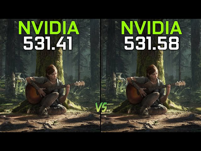 Nvidia Drivers (531.41 vs 531.58) Test in 6 Games RTX 3060Ti - Comparison Test