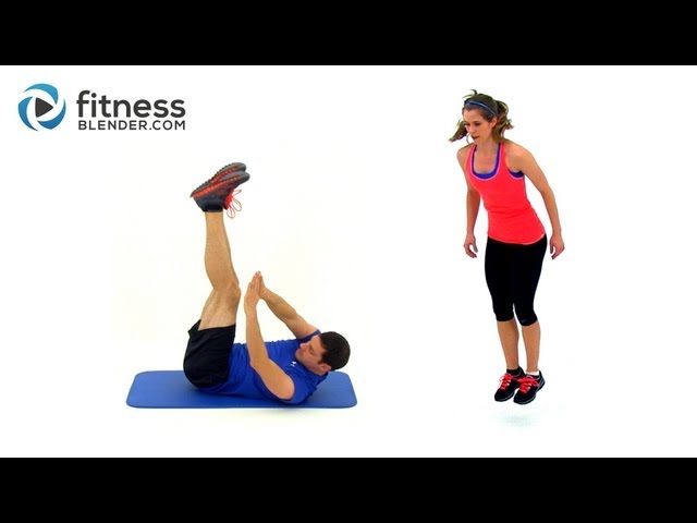 Cardio and Abs Workout - 10 Minute Abs and Cardio Blender Mashup