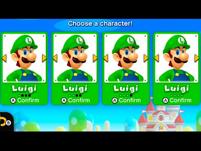 New Super Mario Bros. U Deluxe Coin Battle – 2-4 Players (Live Stream)
