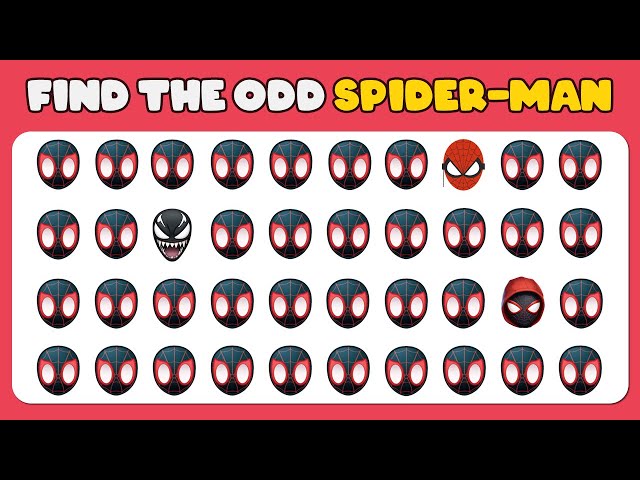 Find the ODD Spider-Man – Marvel Spider-Man 2 Game Edition Quiz! 🕷️🦸‍♂️🕸️| OCEAN QUIZ