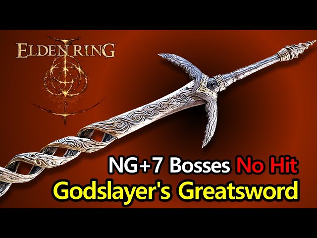 Elden Ring - Godslayer's Greatsword vs NG+7 bosses fights #eldenring #gaming