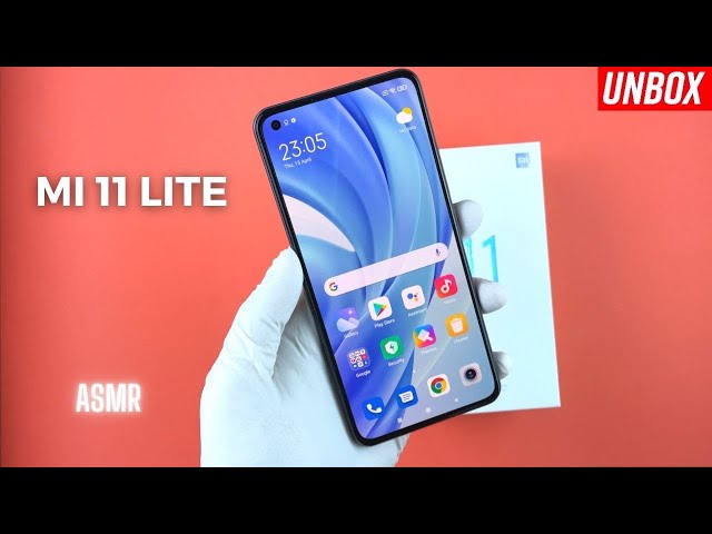 ASMR | Xiaomi Mi 11 Lite Unboxing