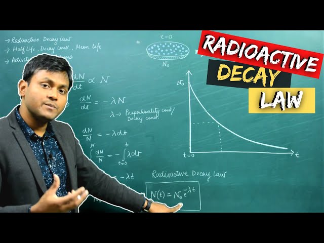 What is Radioactive Decay? Half Life | Decay Constant | Activity (+ Problems Solving)