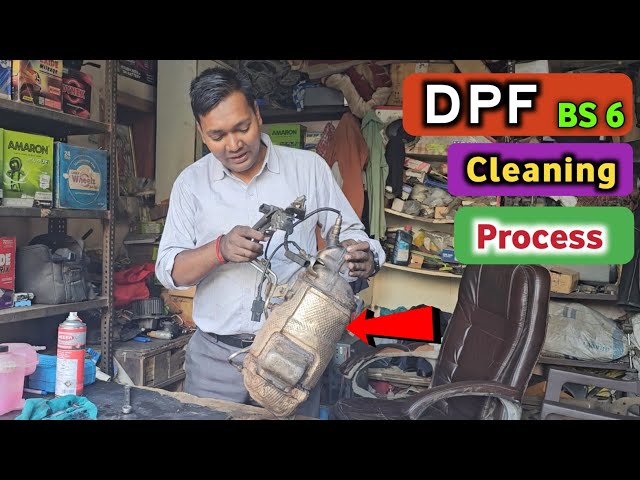 DPF cleaning process creta