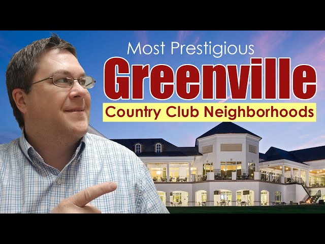 Buying a home in Greenville Country Club | The Greenville Country Club Neighborhood and its homes.