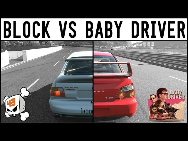 Forza 7 - Ken Block VS Baby Driver - Escort Cosworth VS RWD Subaru WRX