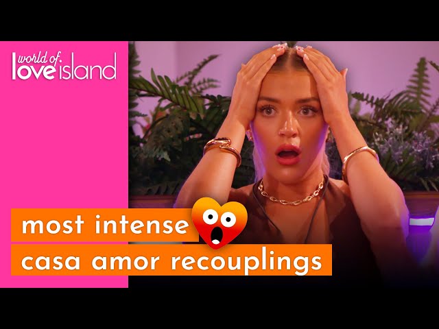 Most SHOCKING 💥 CASA AMOR 💔 Recouplings | World of Love Island