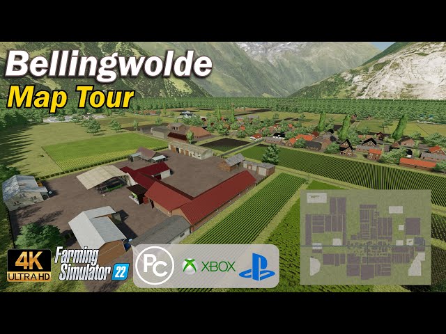 Bellingwolde | Map Tour | Farming Simulator 22