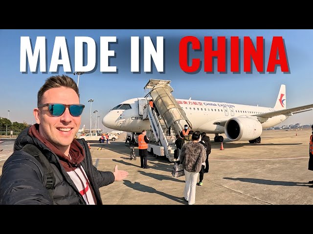 THE MADE IN CHINA PLANE - CONTROVERSIAL COMAC 919 to CHENGDU!