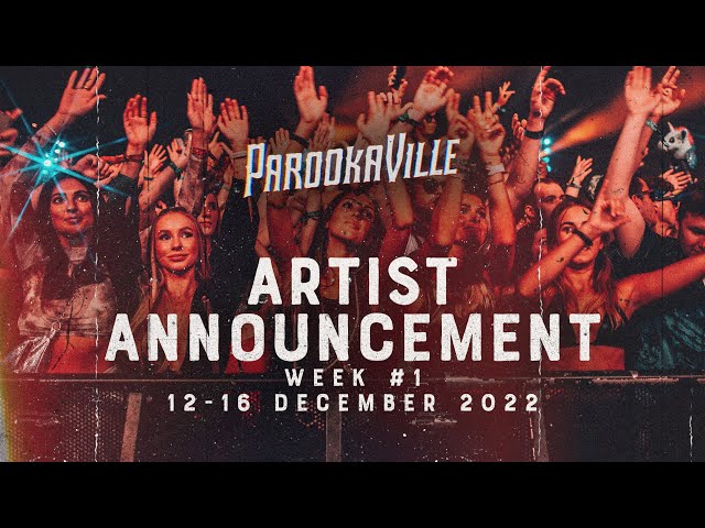 PAROOKAVILLE 2023 | Artist Announcement Week #1