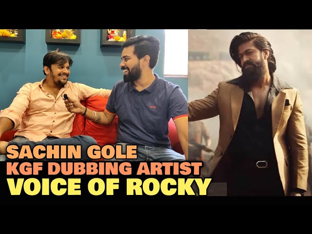 KGF Dubbing Artist Sachin Gole in Conversation With FilmiFever | Voice Of Rocky Bhai Yash | KGF 3