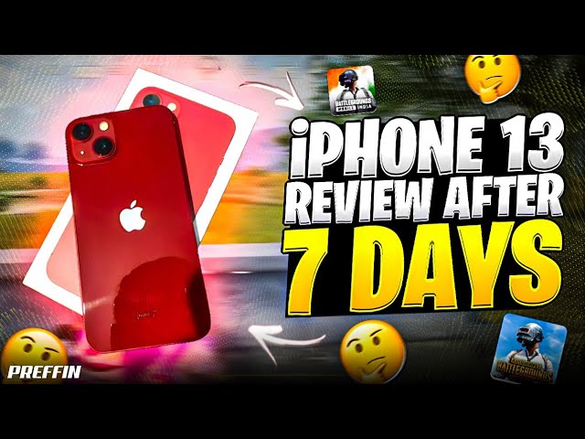 🔥iPhone 13 Review after 7 Days | Bgmi Problems? | iPhone 13 in 2024 for BGMI PUBG