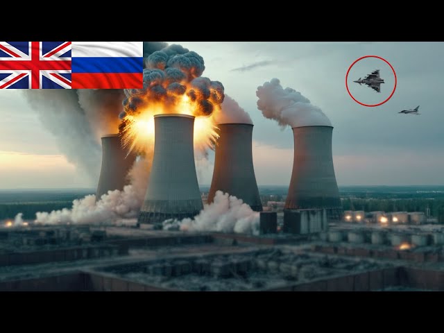 RAF Emergency Approval! British Eurofighter Typhoon Bombs Russian Nuclear Facility