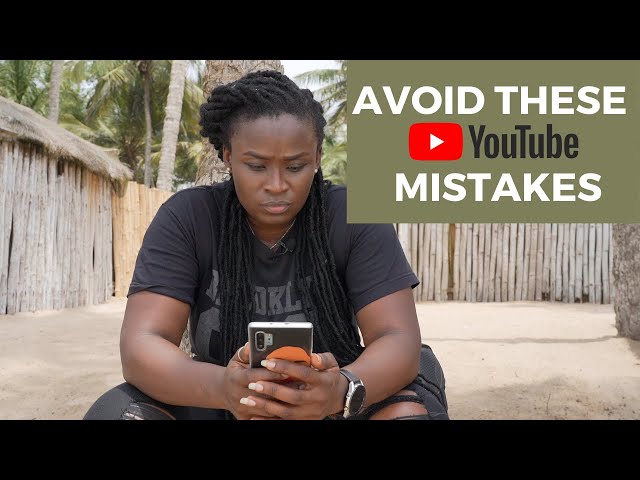 Mistakes Small YouTubers Make and how to avoid them
