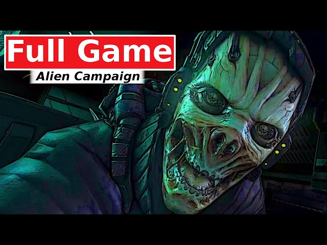 Aliens Vs Predator - Alien Campaign Full Game Walkthrough (Gameplay)