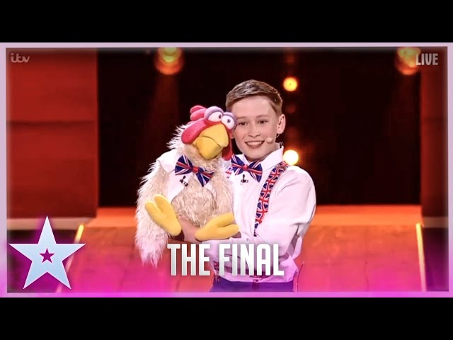 Jamie Leahey: UNREAL 13-Year-Old Ventriloquist WOWS & Gets Standing Ovation! | Final BGT 2022