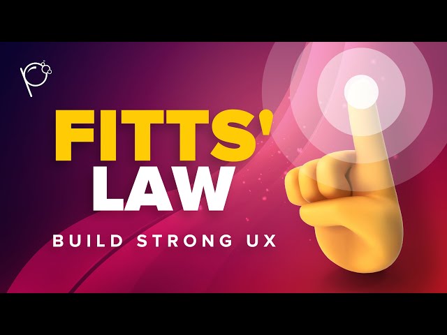 Learn Fitts' Law for strong UX design in Hindi | #xdtutorial #uidesign #fittslaw