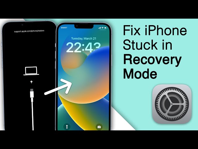 Fix iPhone Stuck/Won't Restore in Recovery Mode! [4 Methods]