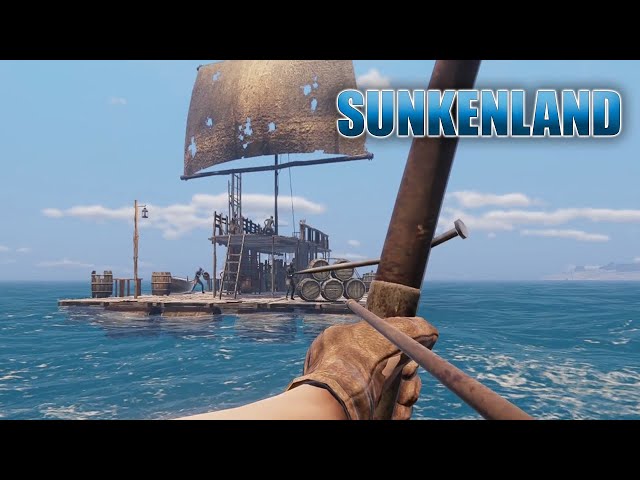 Angriff auf der Mutanten Floß | #04 Sunkenland gameplay deutsch