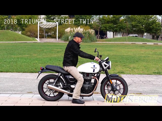 [Webike Motoreport] Triumph Street Twin test ride.