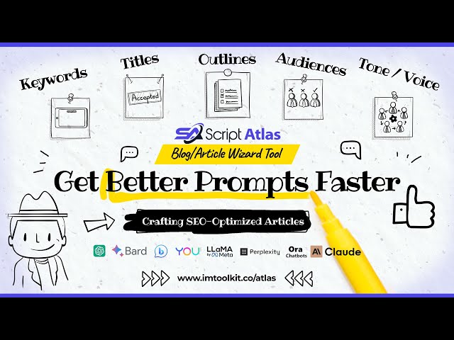 🤯 Faster & Better Prompts: A.I. SEO Articles in 5 Mins 🚀 | Script Atlas Blog/Article Wizard