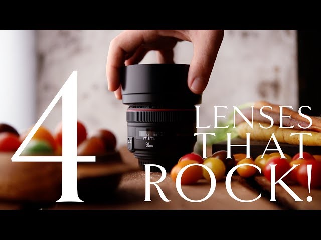 4 Best Lenses For Food Photography