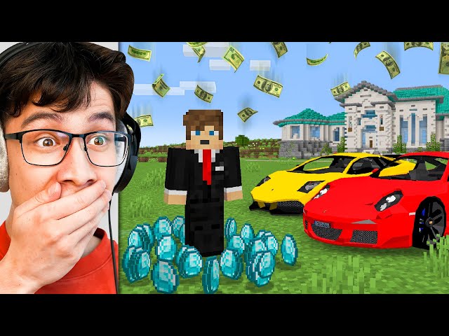I Fooled a MILLIONAIRE ONLY Minecraft Server