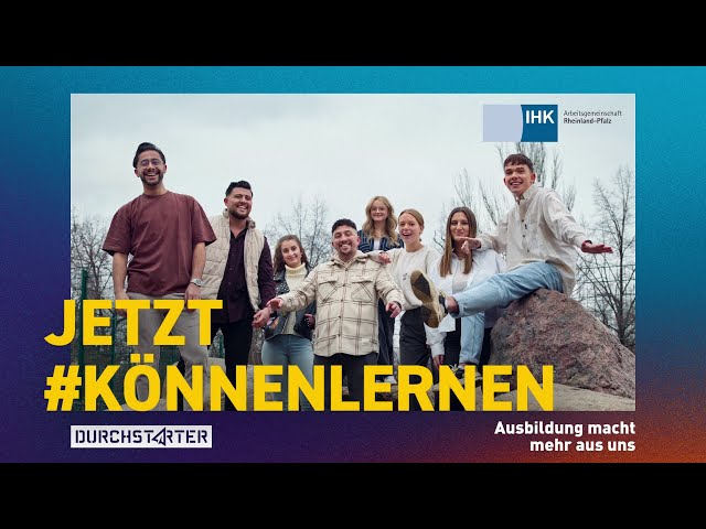 Ausbildung macht mehr aus uns: Jetzt #könnenlernen in Rheinland-Pfalz