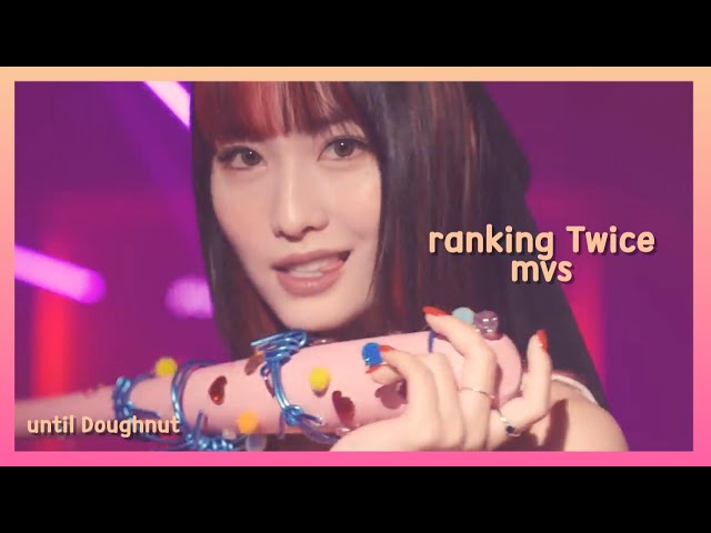 ranking Twice MVs [Like Ooh Ahh - Doughnut]