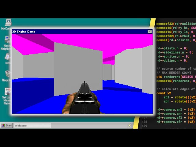 Programming a first person shooter from scratch like it's 1995
