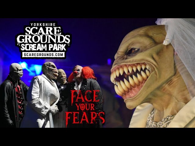 YORKSHIRE SCARE GROUNDS SCREAM PARK | 2023 OPENING NIGHT | VLOG| AXL AND SEAN