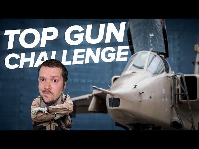 FLIGHT SIMULATOR TOP GUN CHALLENGE | Mike vs Microsoft Flight Simulator Top Gun Maverick DLC